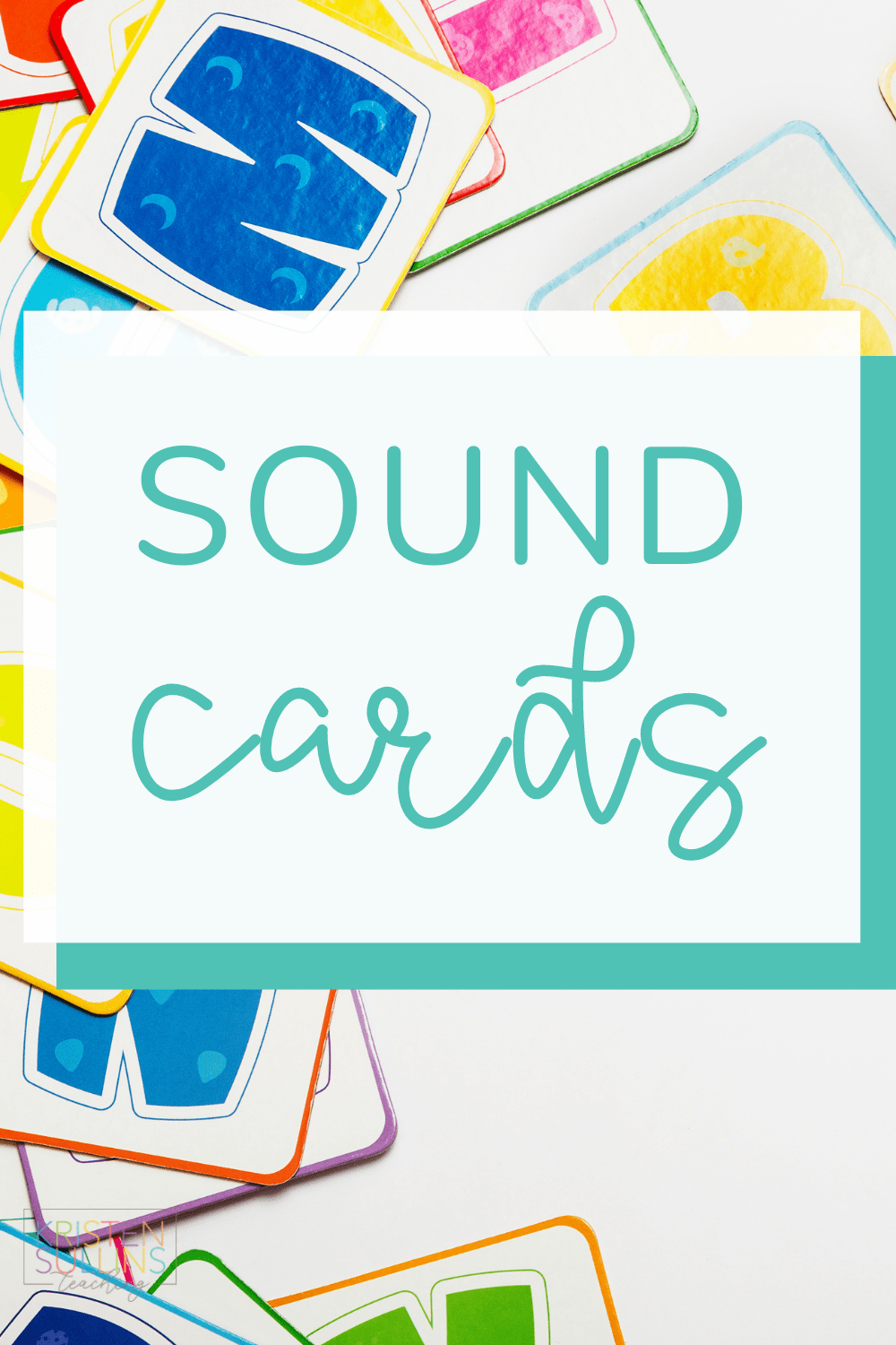 Sounds Cards for First Grade Kristen Sullins Teaching