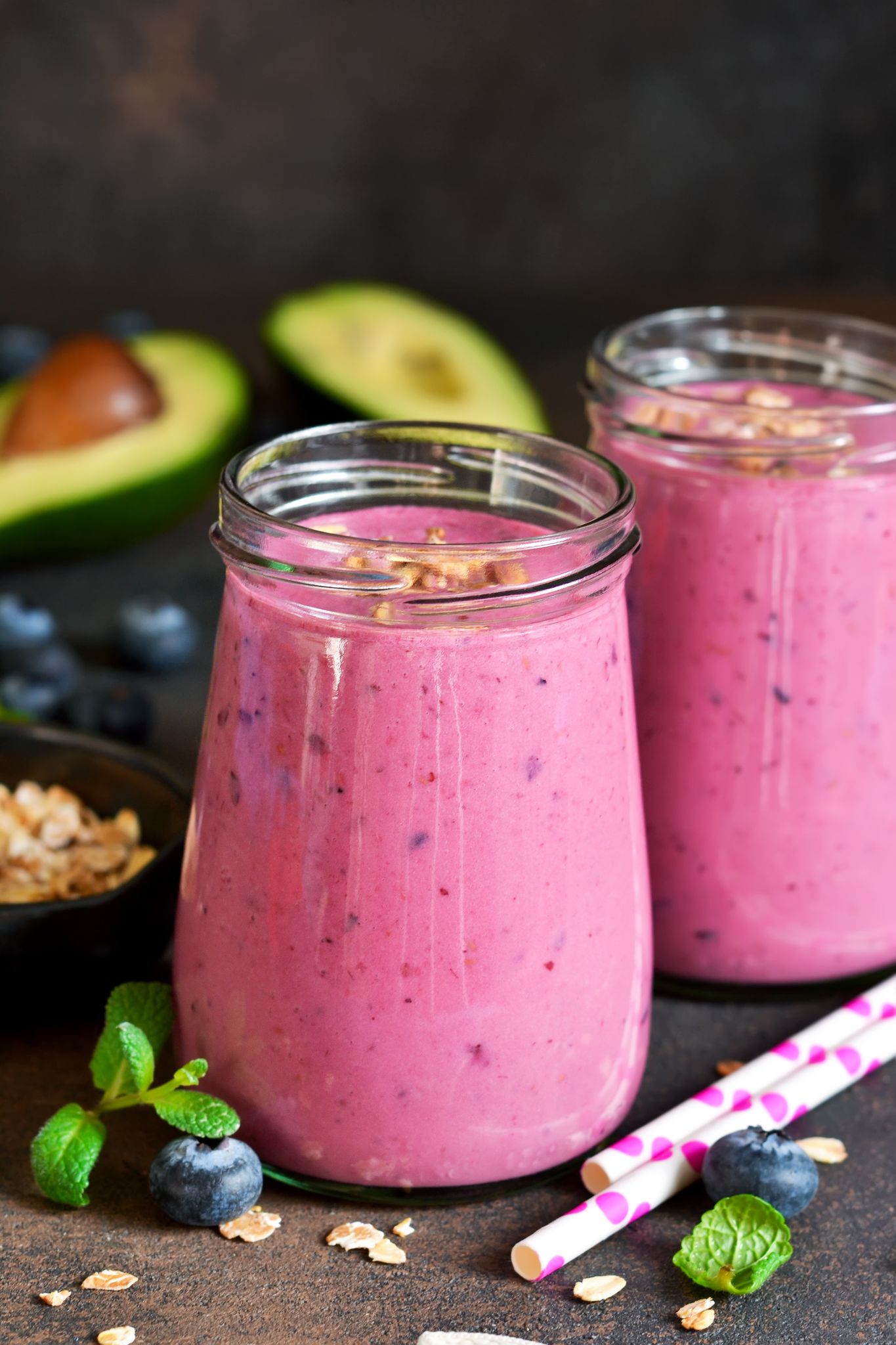 Keto Strawberry Avocado SmoothieKristin Grayce McGary