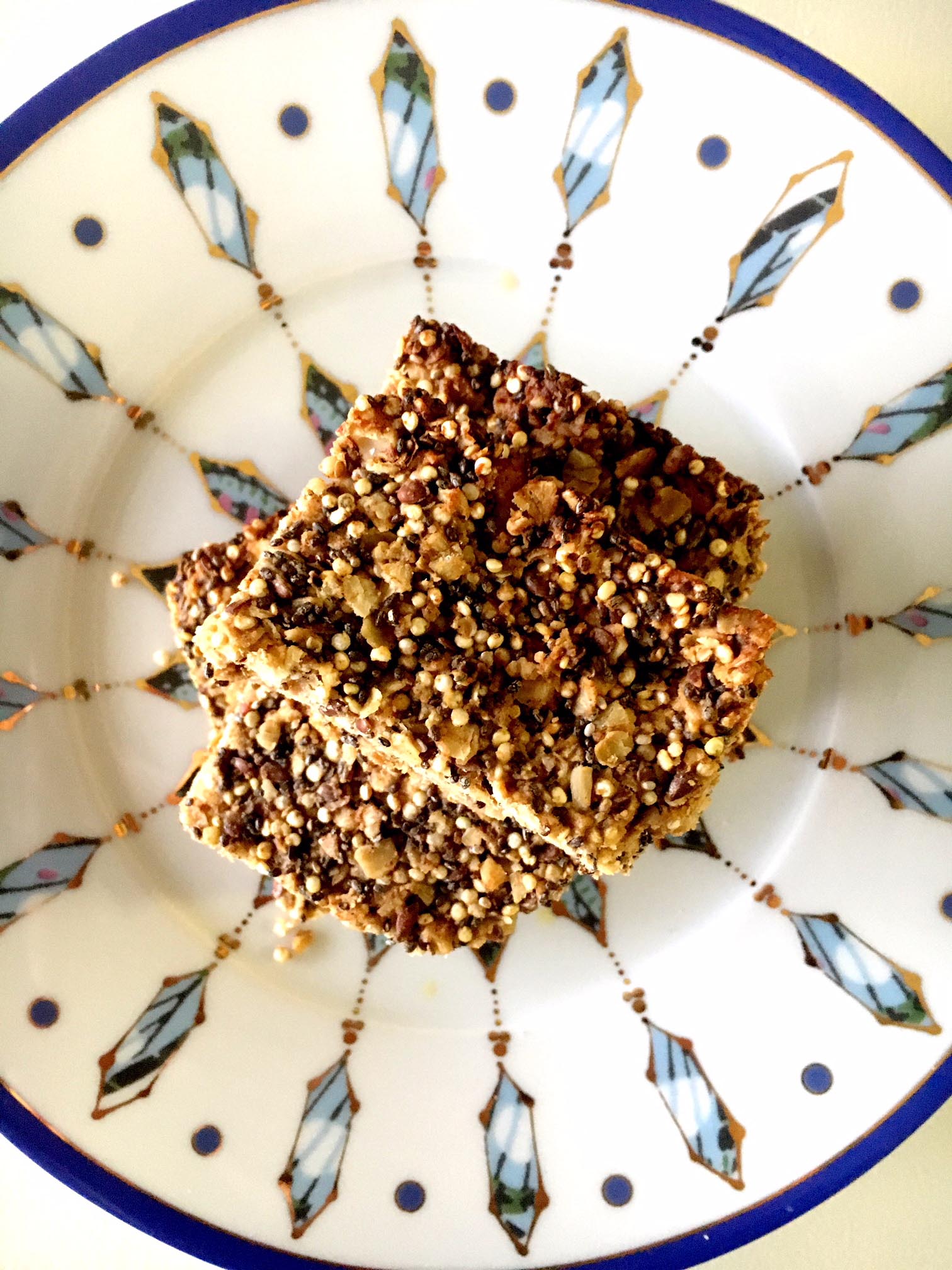 Chia Seed Protein Bars KristinKooks