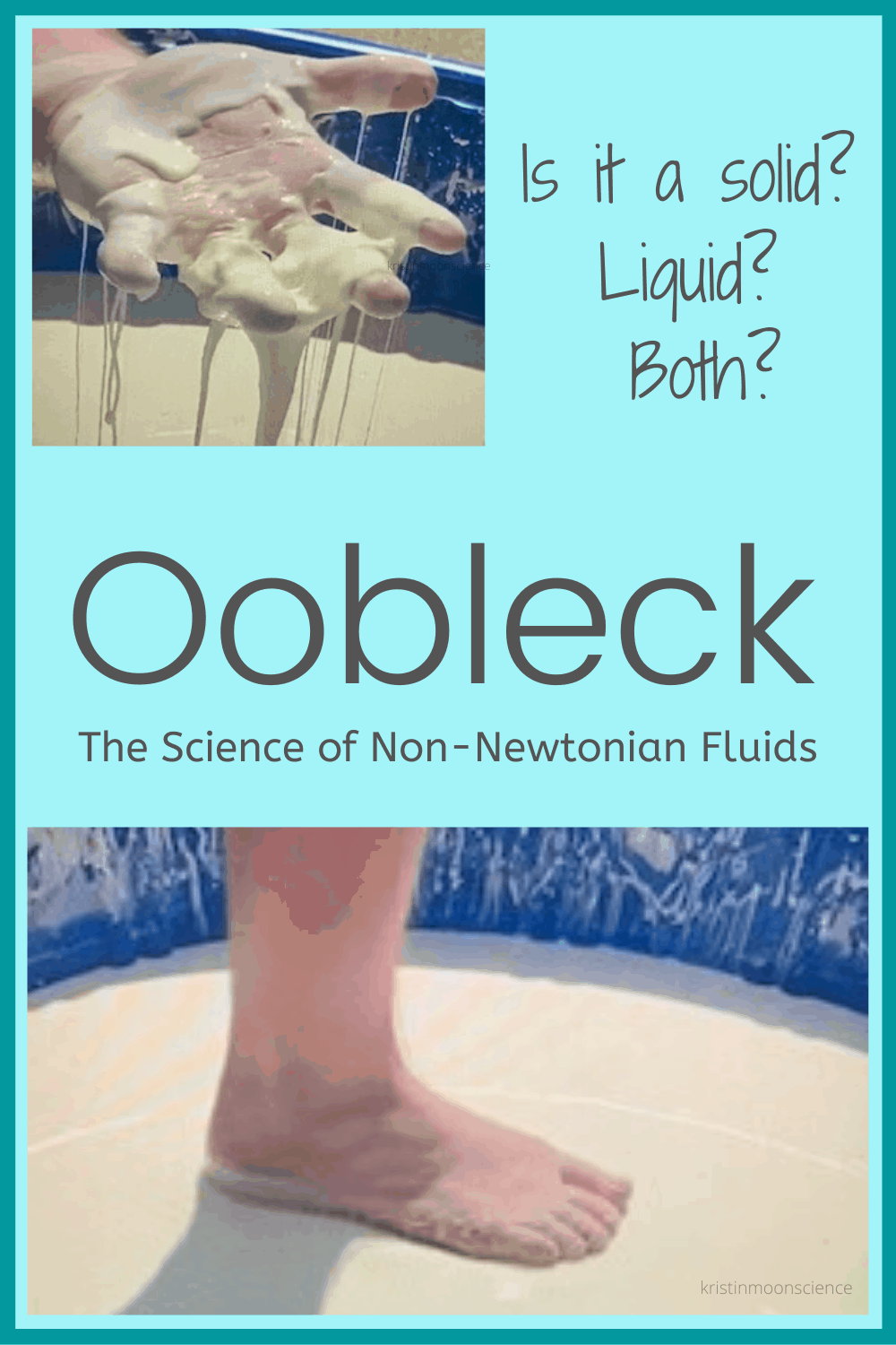 NonNewtonian Fluids Explained Kristin Moon Science