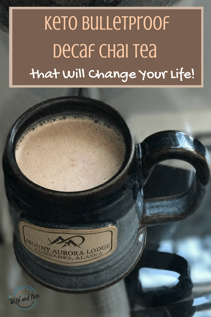 Keto Bulletproof Decaf Chai Tea that 