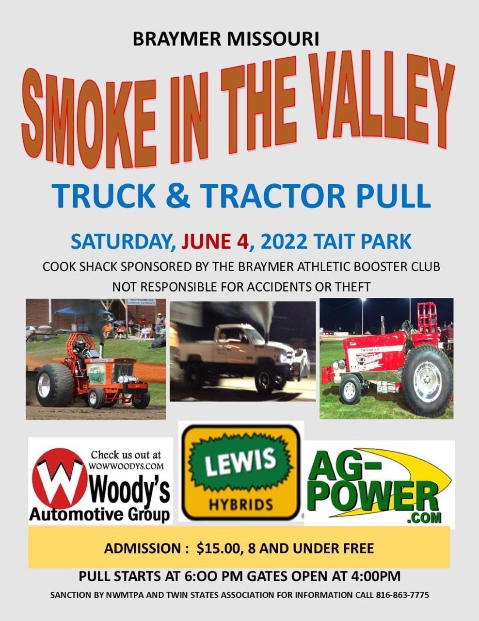 KMZU/KRLI Remote Broadcasts Smoke in the Valley Tractor Pull