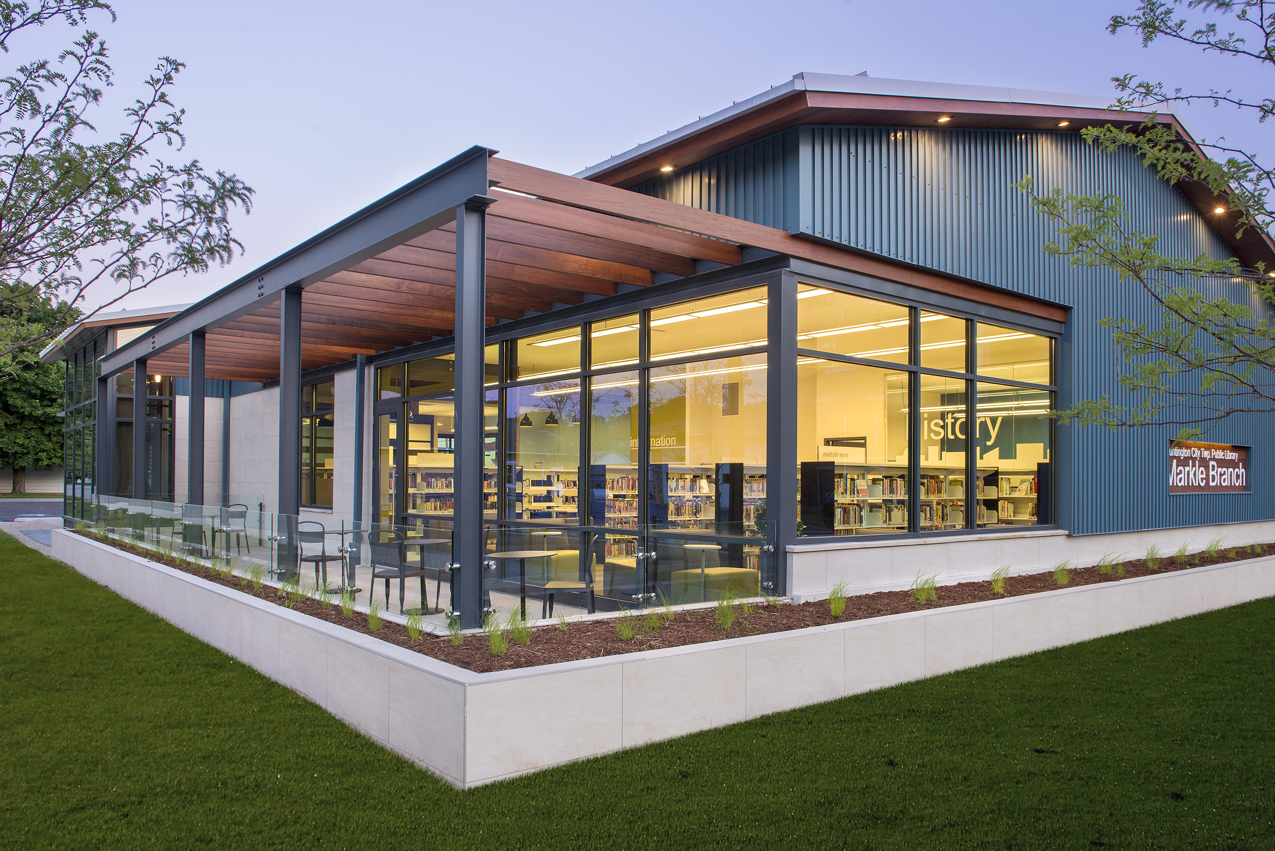 Markle Branch Library krM Architecture