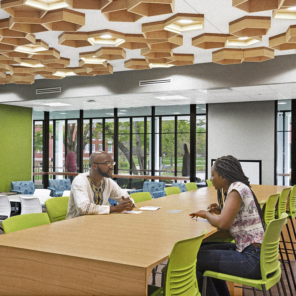 Earlham College Student Commons Complete krM Architecture