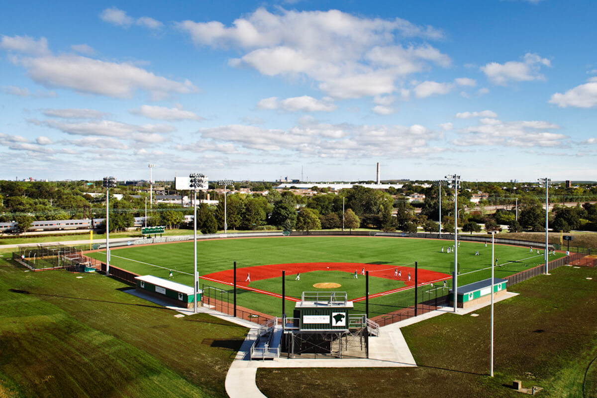 Chicago State University Baseball Field K.R. Miller Contractors, Inc.