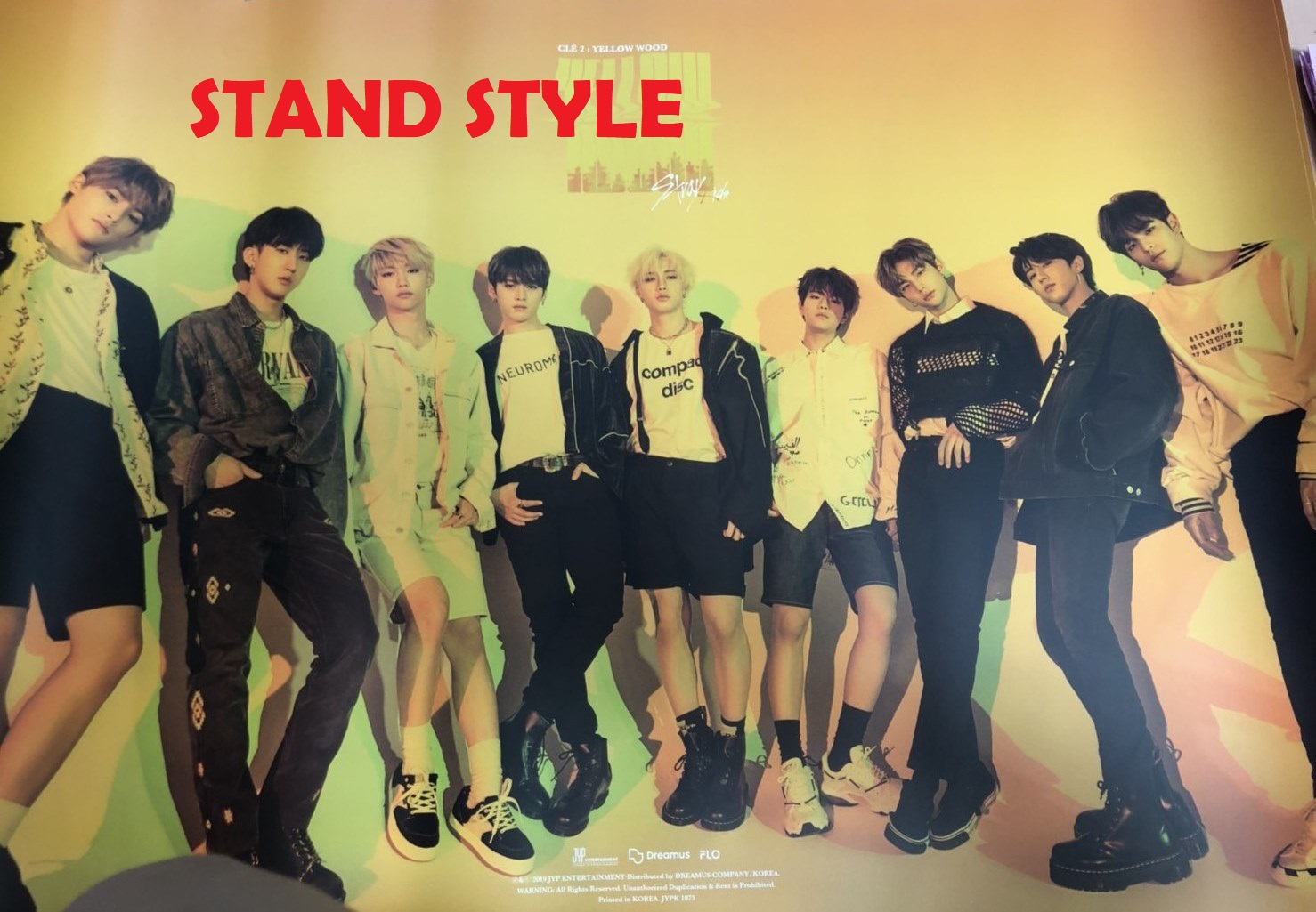 Stray Kids Special Album Clé 2 Yellow Wood (Normal Edition) Poster
