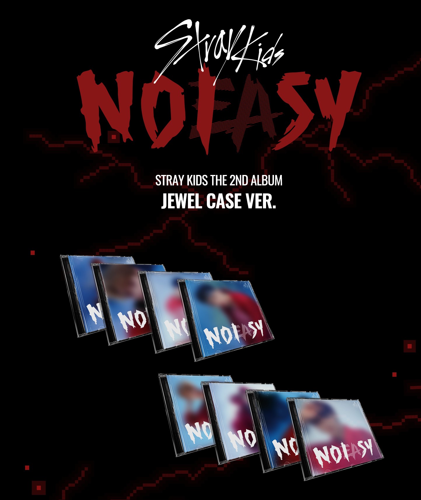 Stray Kids Vol. 2 NOEASY (Jewel Case Version) (Album only) KR