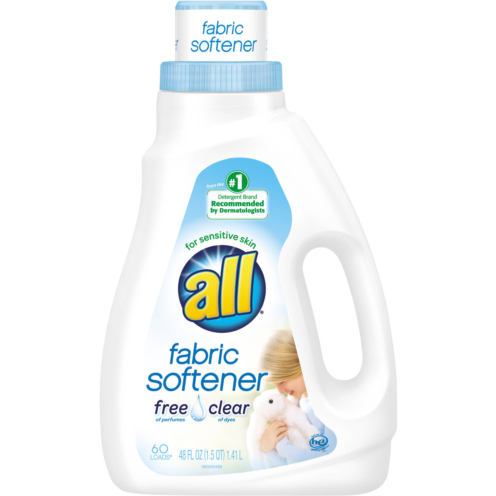 all Free Clear Liquid Detergent with Fabric Softener just 2.77