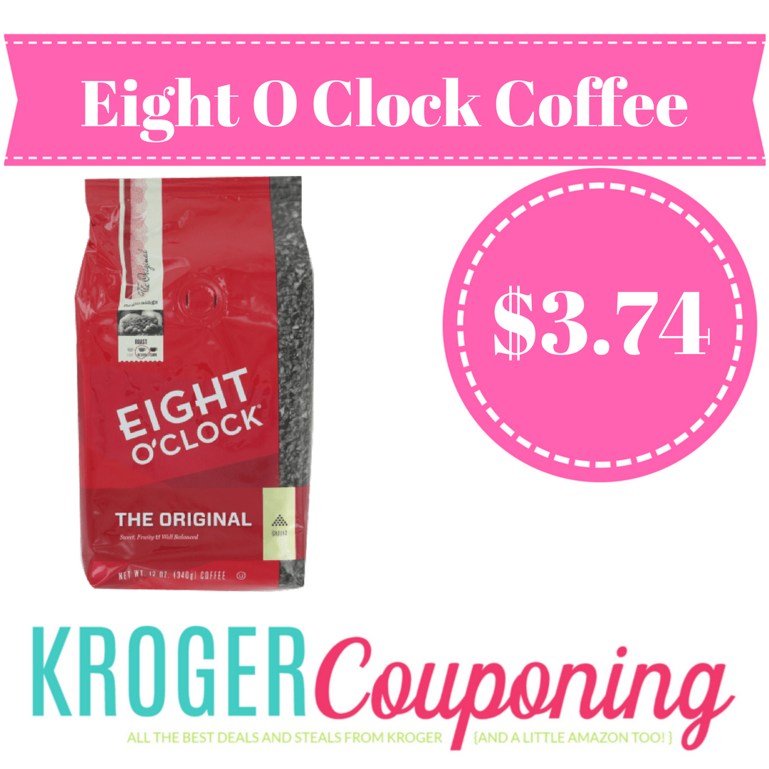 Eight O Clock Coffee just 3.74 at Kroger Kroger Couponing