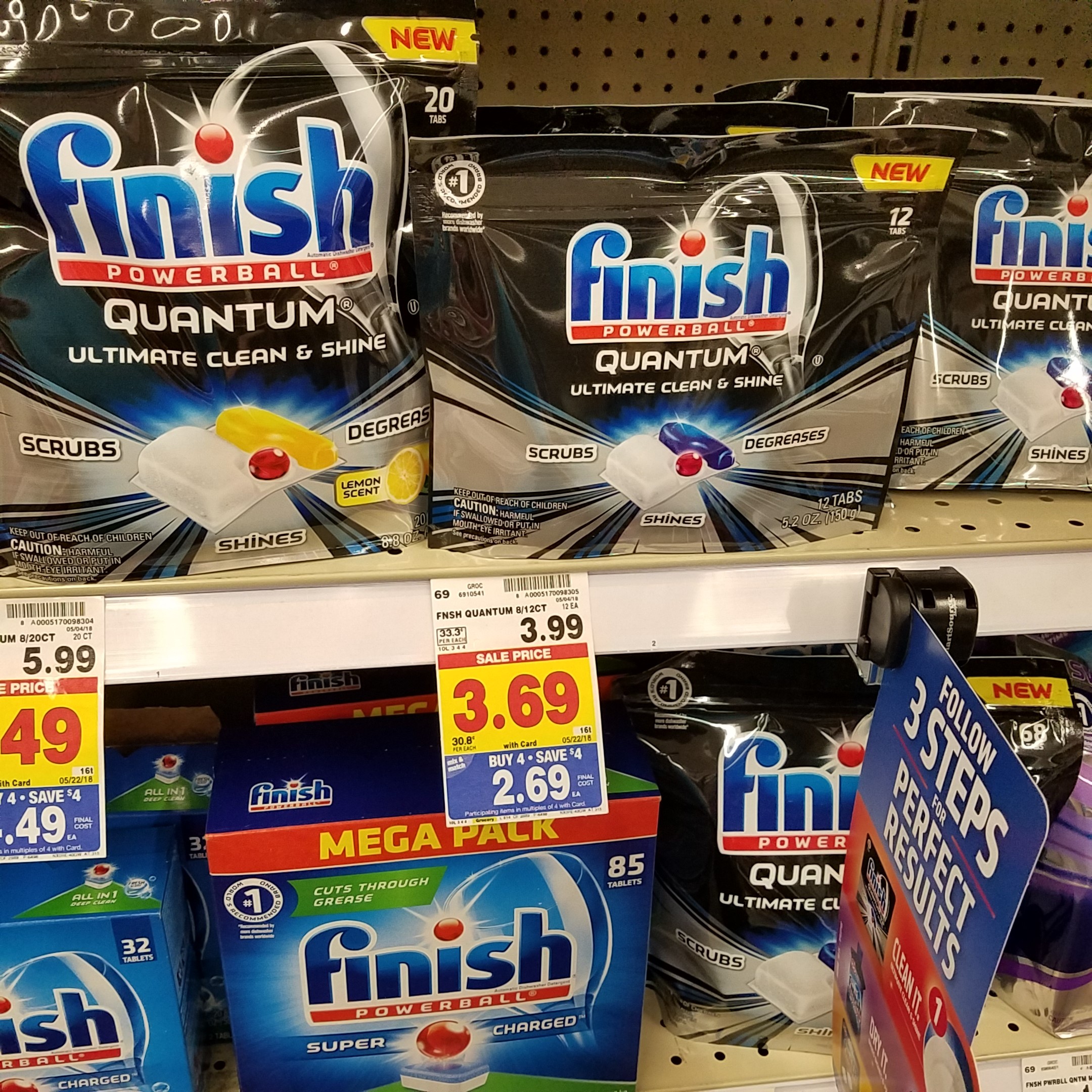 Finish Dish Detergent just 1.69 Kroger Couponing