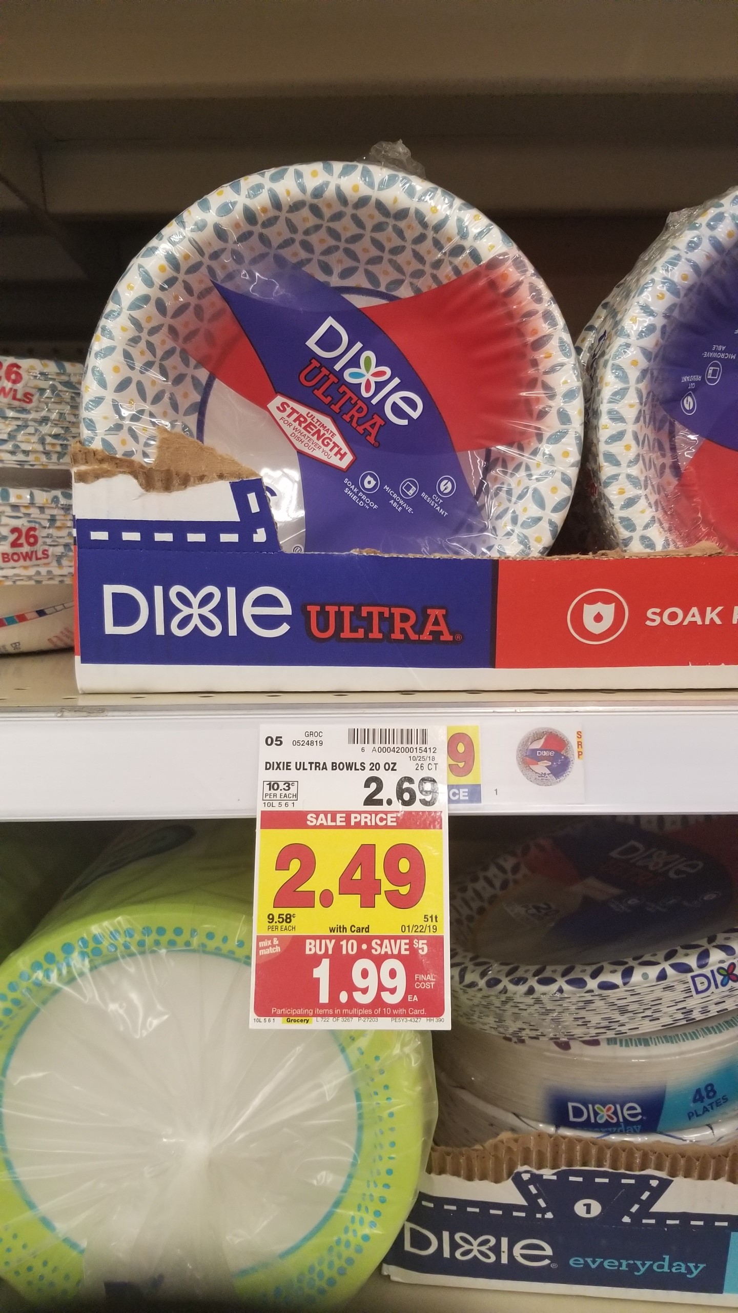 Dixie Plates just 1.24 Kroger Couponing