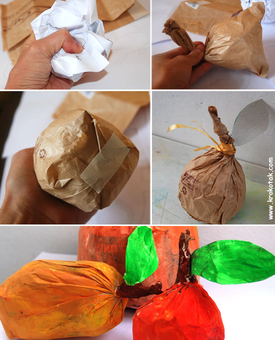 krokotak PAPER BAG FRUIT