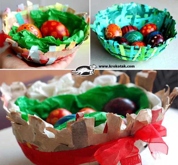 krokotak Paper Bag EASTER NESTS
