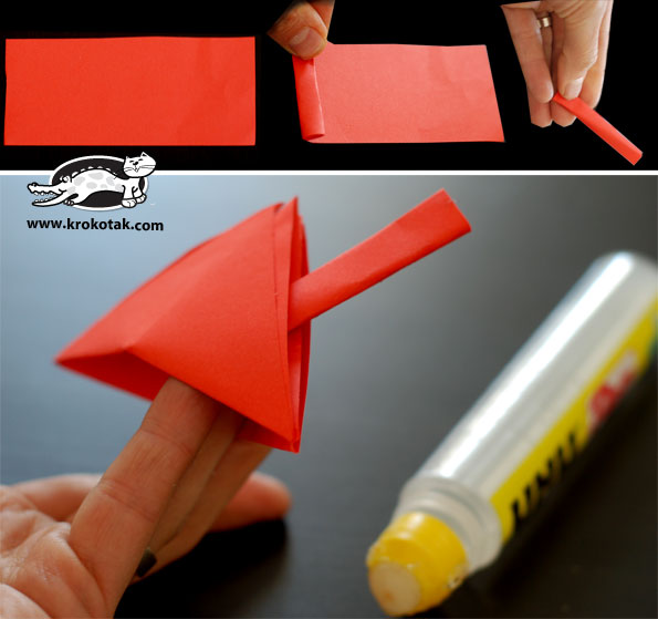 krokotak Let’s make a house from toilet paper rolls