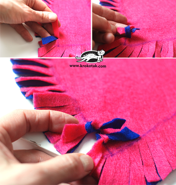 krokotak Heart pillow (nosew)