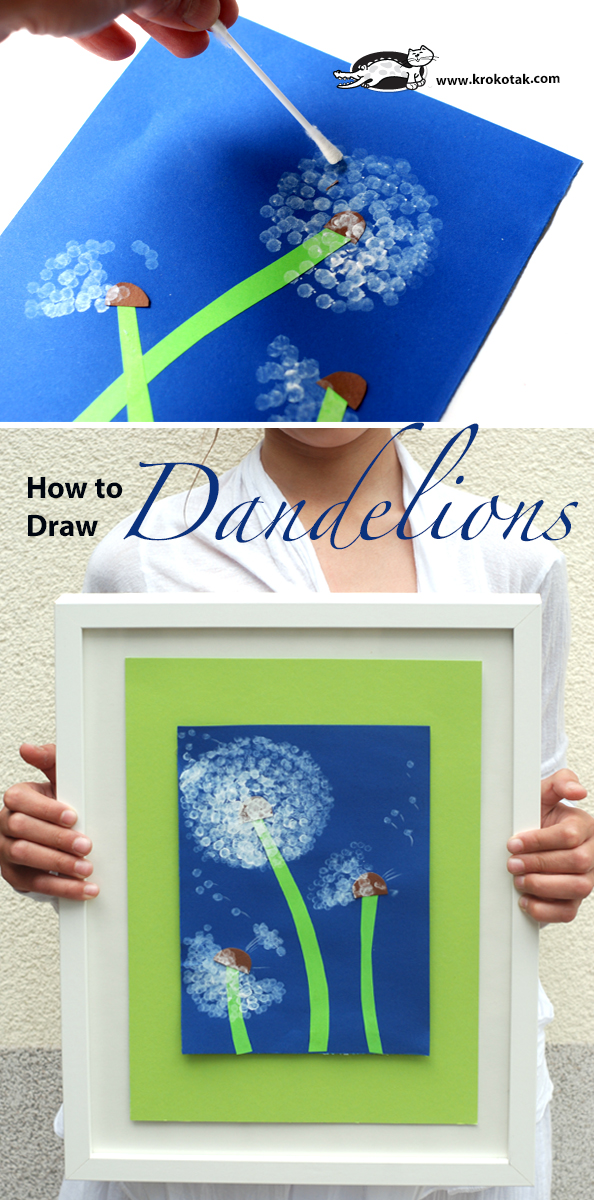 krokotak How to Draw Dandelions