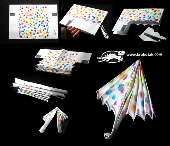krokotak Paper Umbrella
