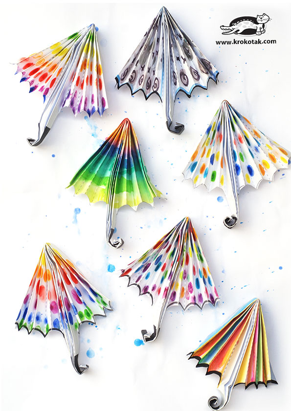 krokotak Paper Umbrella