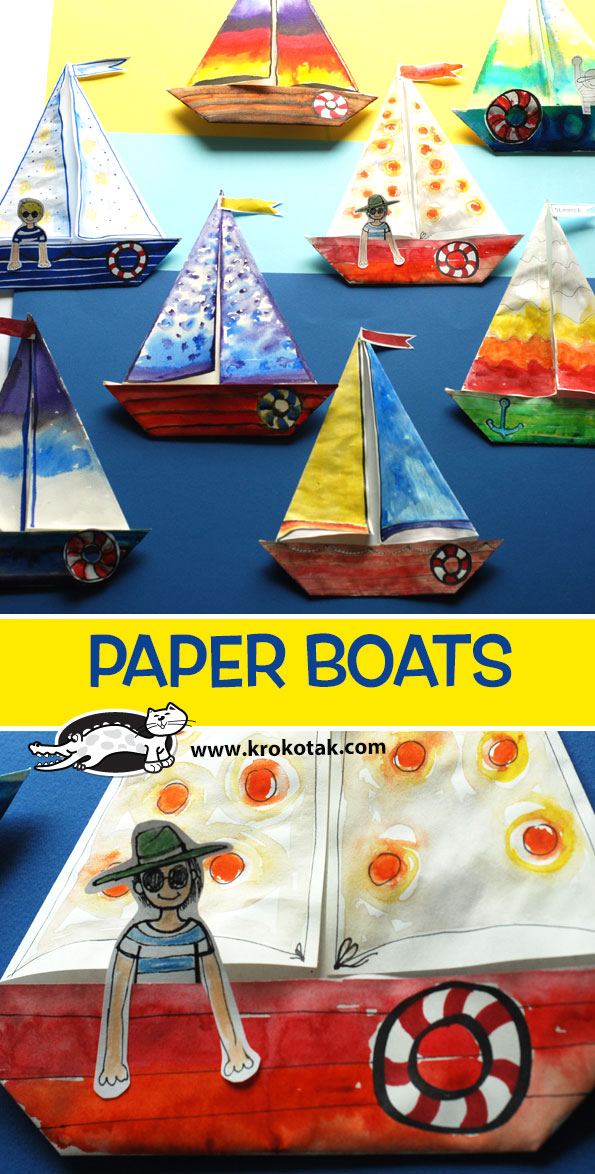 krokotak Paper boats