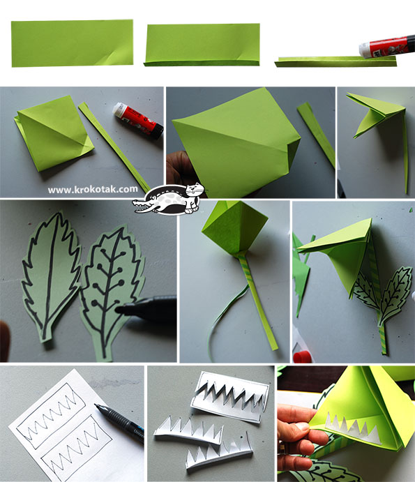 krokotak Paper Venus Flytrap