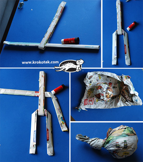 krokotak NEWSPAPER DOLLS