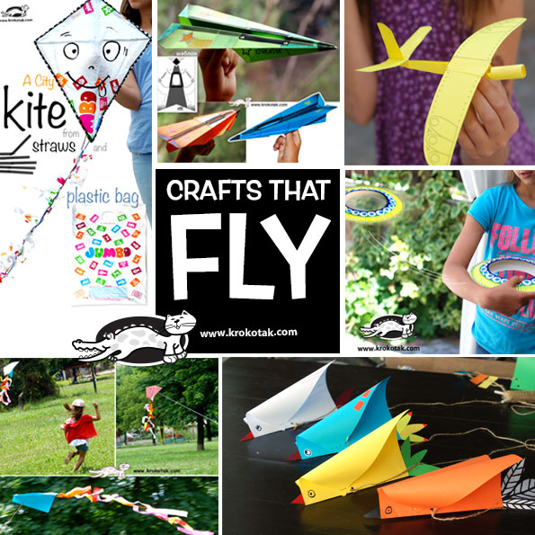 krokotak Simple Bird Kite