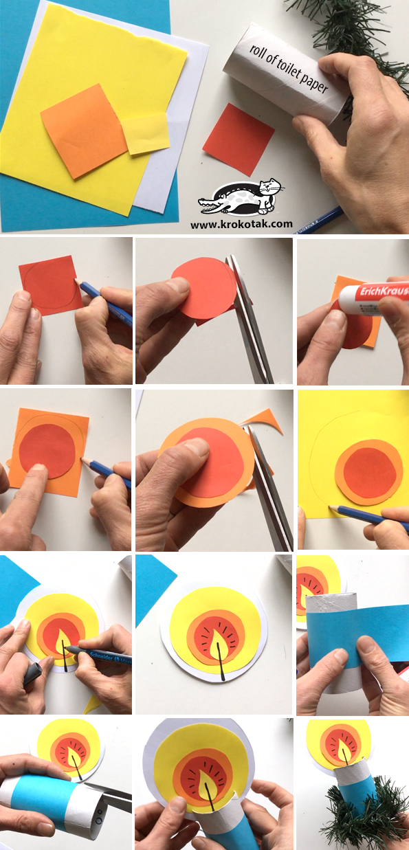 krokotak Paper candles