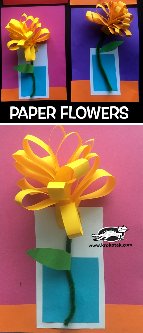 krokotak PAPER FLOWERS