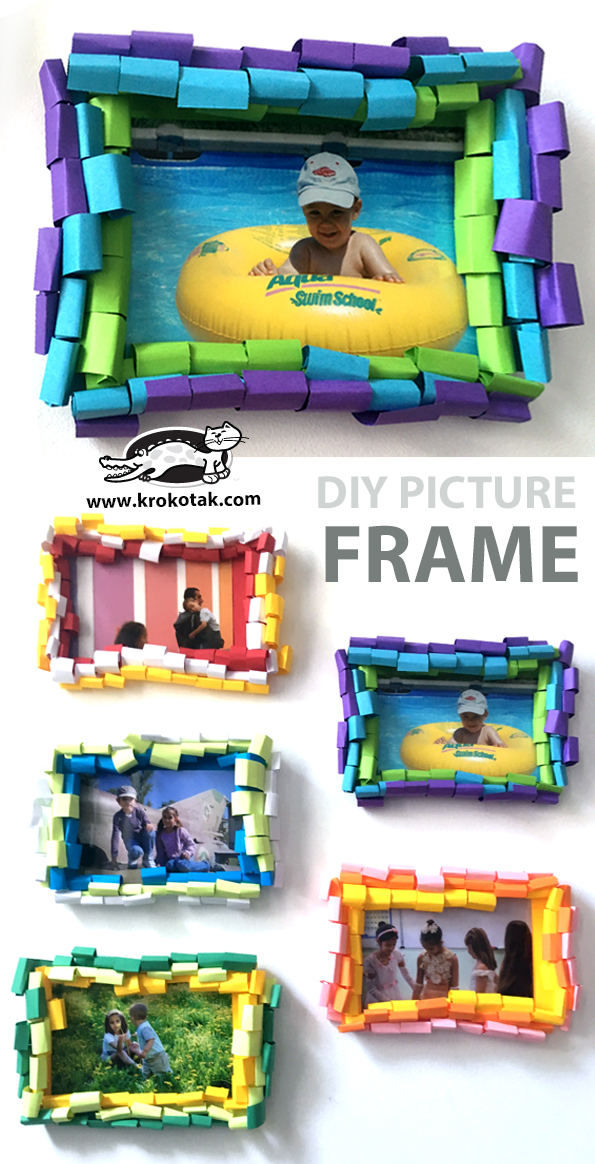 krokotak DIY PICTURE FRAME