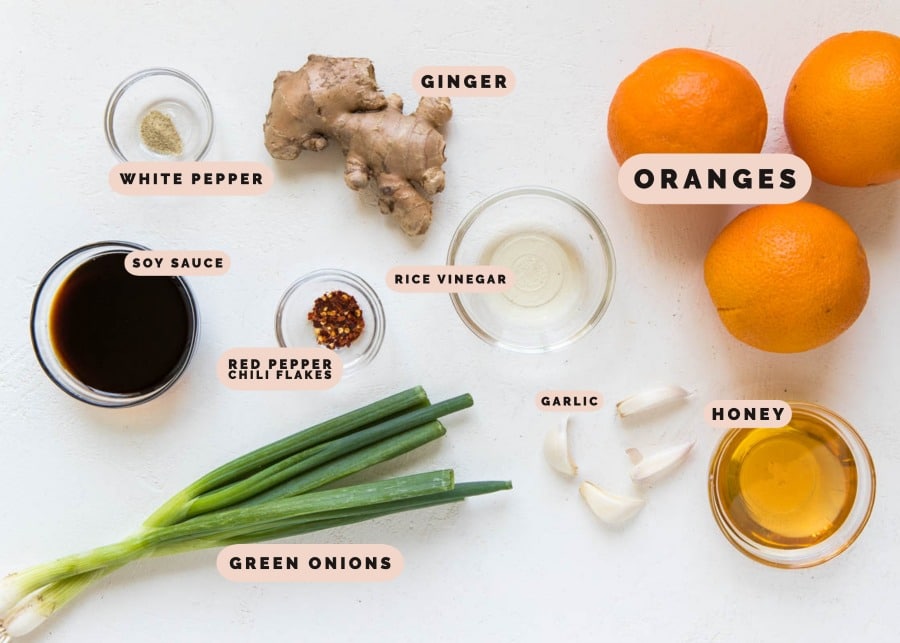 Healthy Orange Chicken NUTRITION LINE