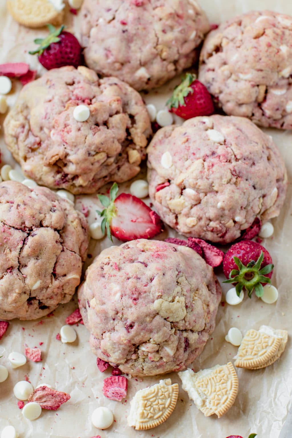 Strawberry Shortcake Cookies • (Recipe + Video) Kroll's Korner(09)