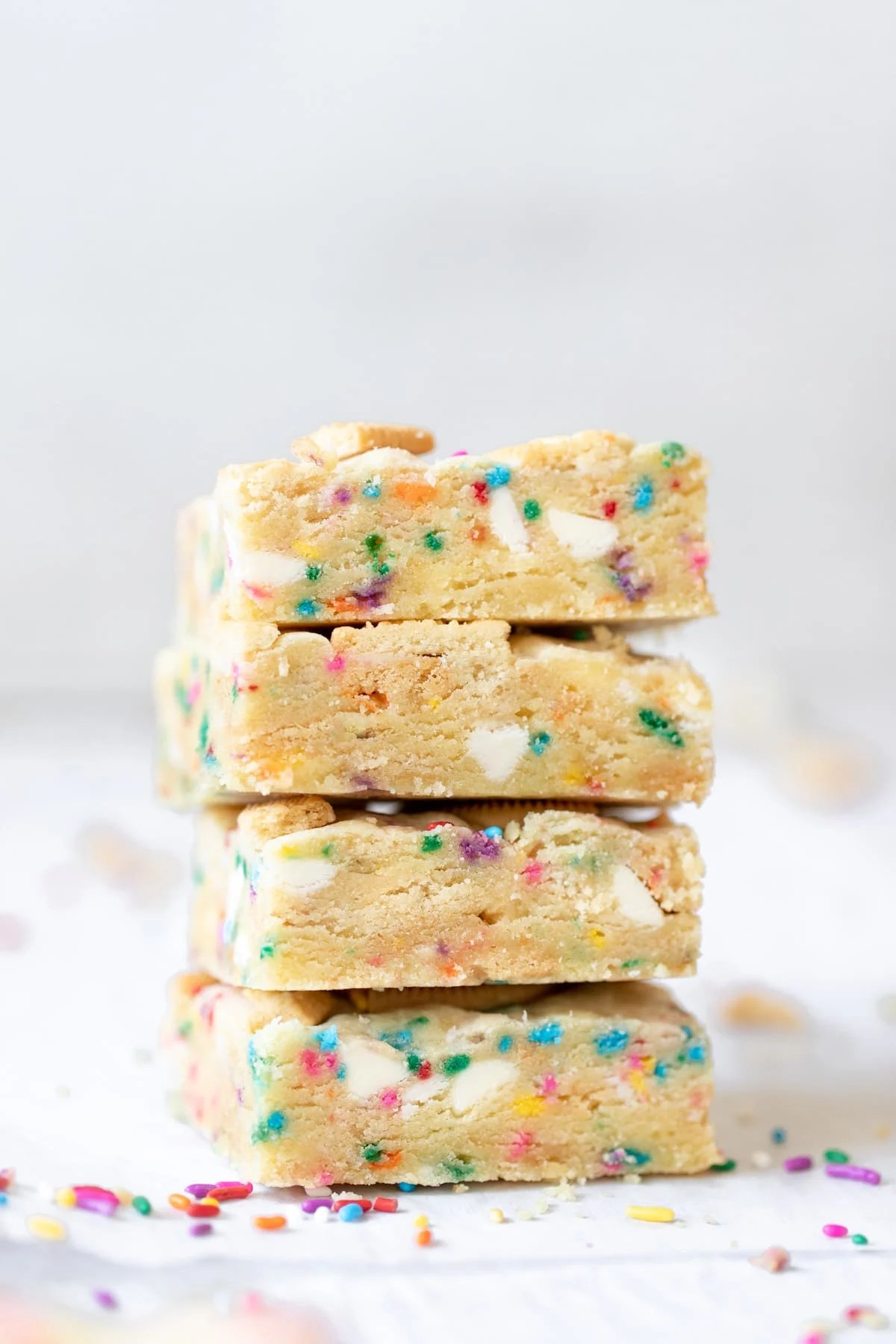 Funfetti Cookie Bars • Kroll's Korner