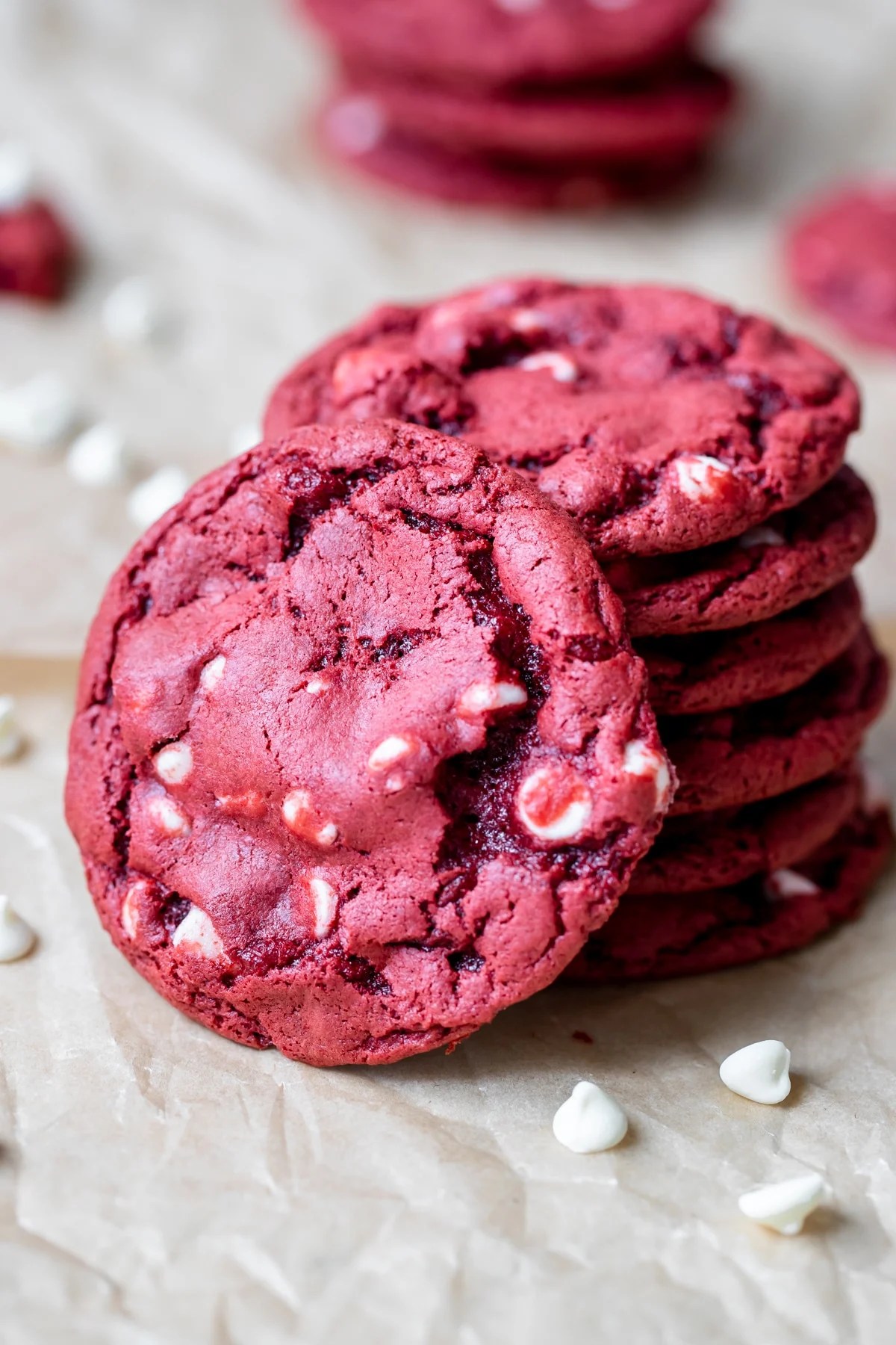 Red Velvet Cake Mix Cookies • Kroll's Korner