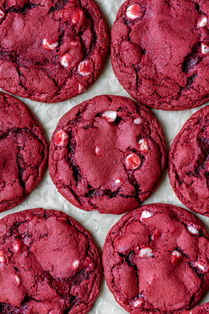 Red Velvet Cake Mix Cookies • Kroll's Korner