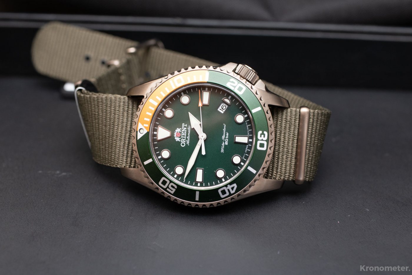 Bemutató Orient Diver RAAC0K sorozat Kronometer