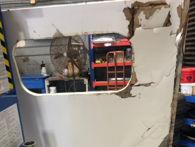 Water Damage Repairs kropps Caravan Services