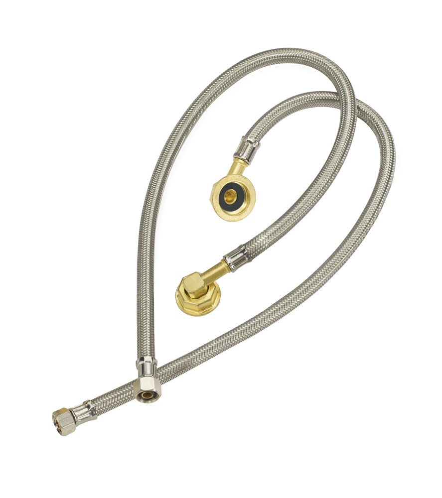 EZ Install Flexible Water Line Kit Plumbing Parts Krowne Metal Corp.