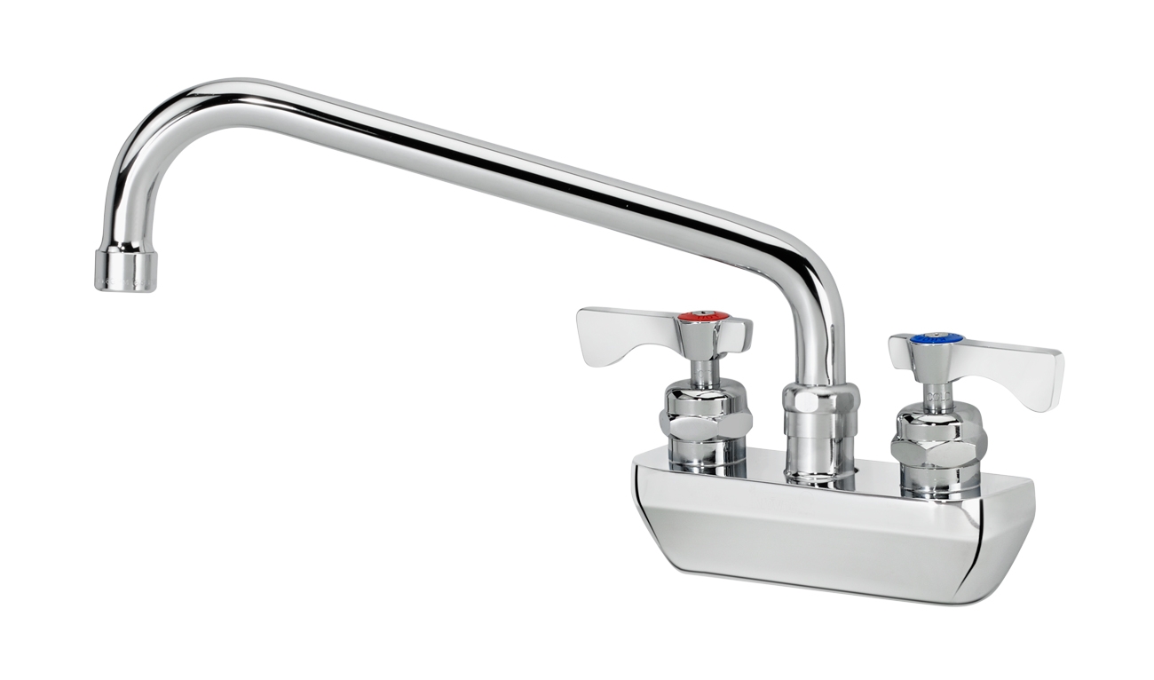 Royal Series 4" Center Wall Mount Faucet with 10" Spout Krowne