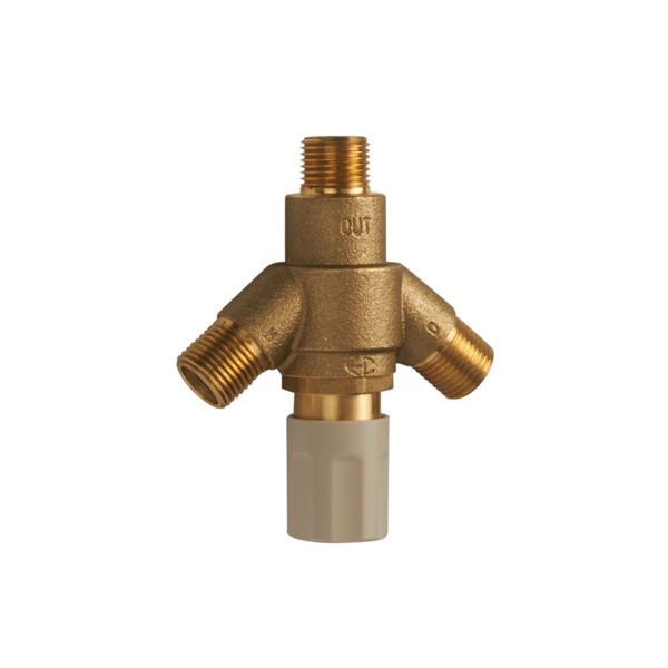 Thermostatic Mixing Valve with Builtin Check Valve for Electronic