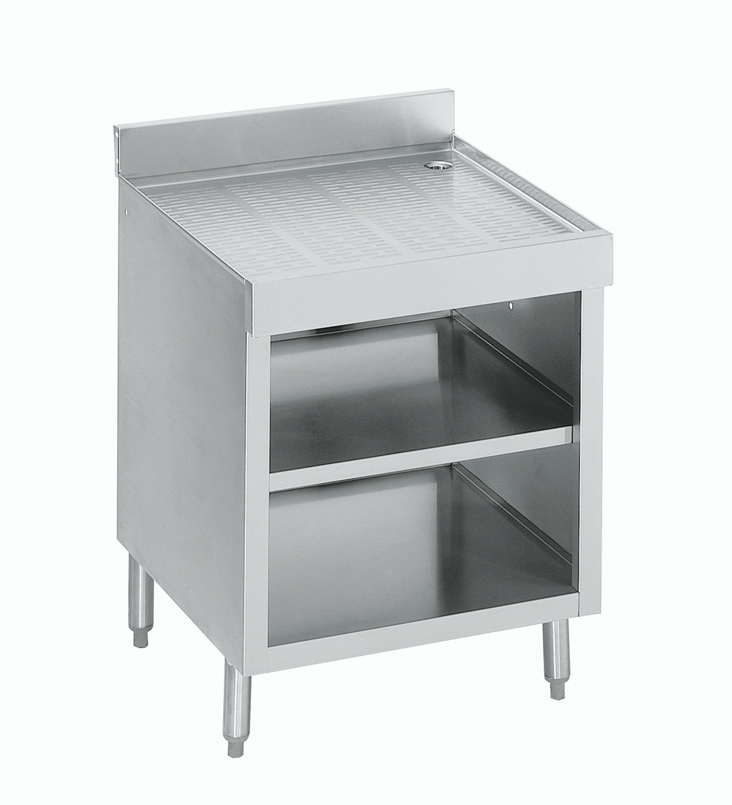 Silver Series 24" Glass Storage Krowne