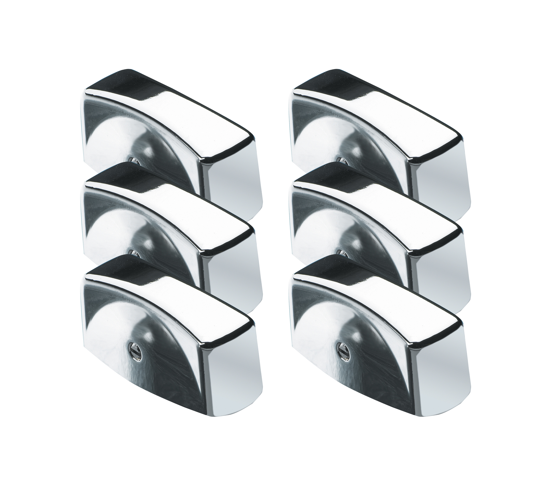 Chrome Oven Knob, 6Pack Krowne