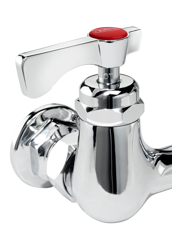 Royal Series 8" Center Wall Mount Faucet with 24" Jointed Spout Krowne