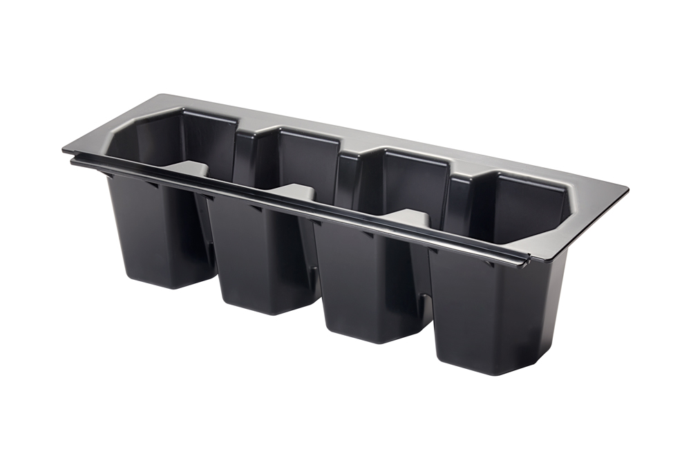 Royal Series 4Bottle Plastic Bottle Well for KR24 Ice Bins (Quantity 1