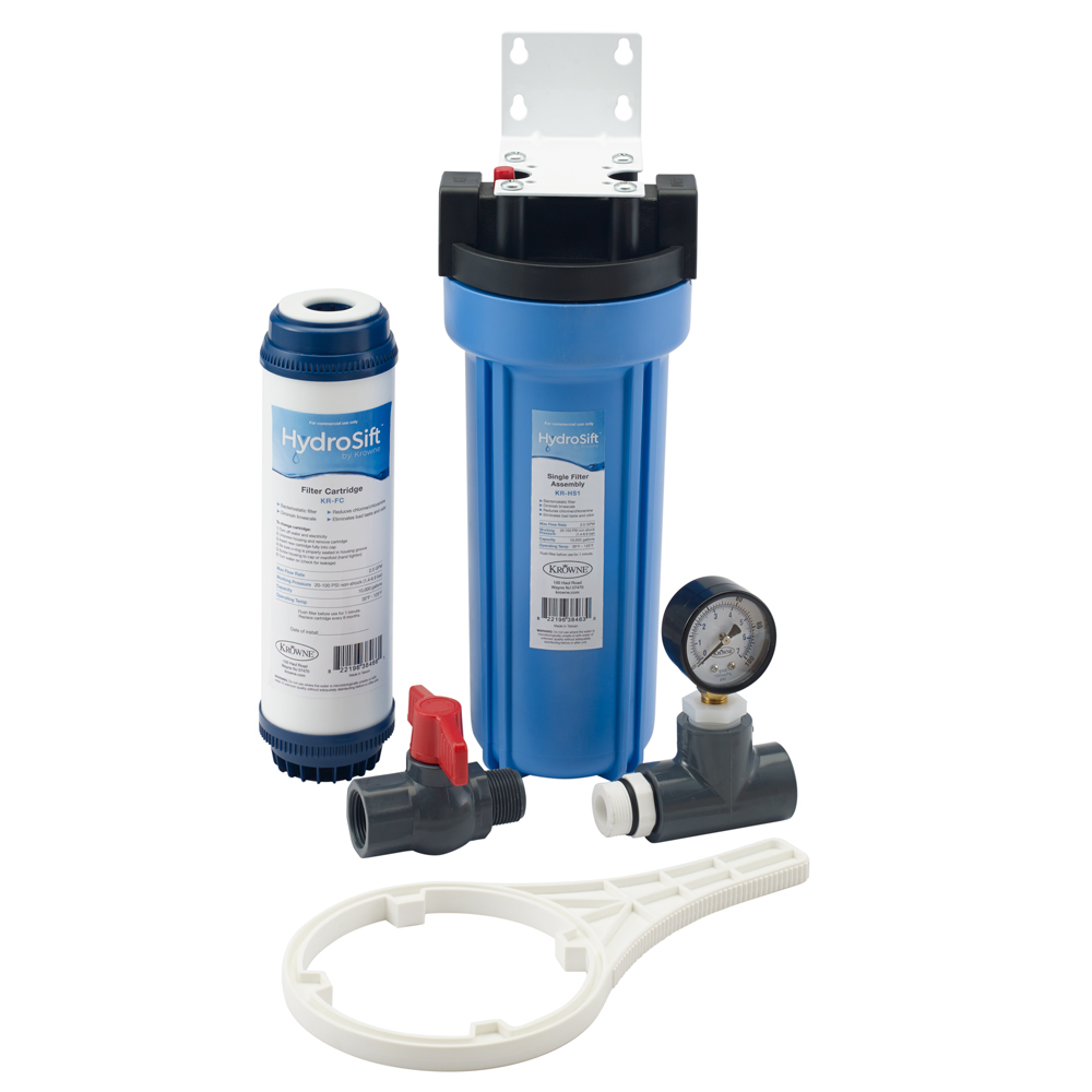 HydroSift Single Water Filter Assembly Kit Krowne