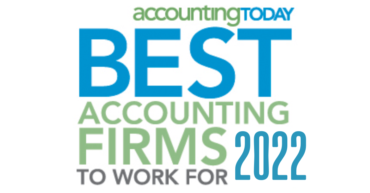KRS CPAs Again Recognized by Accounting Today for Culture, Flexibility