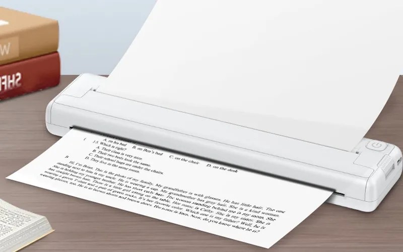 Portable Printer A4 Print Anywhere, Power in Your Pocket Krsmoil