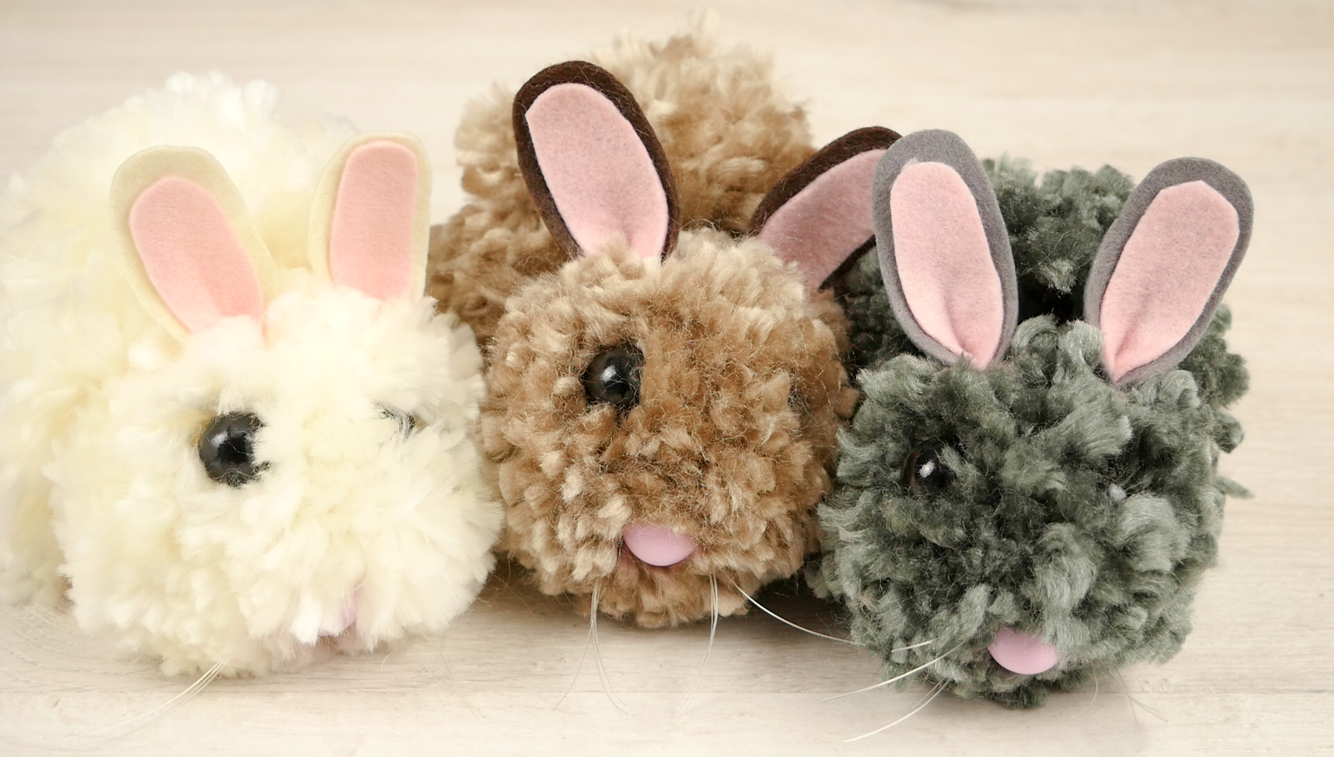 pompom hasen