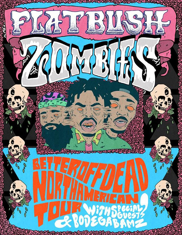 Show Review Flatbush Zombies the Blue Moose 10/18/13 KRUI Radio