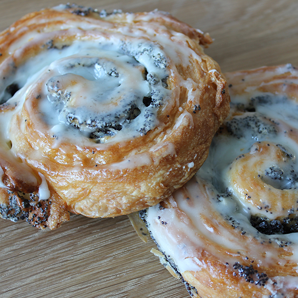 Kruse's Bakery Lemon Poppy Seed Danish