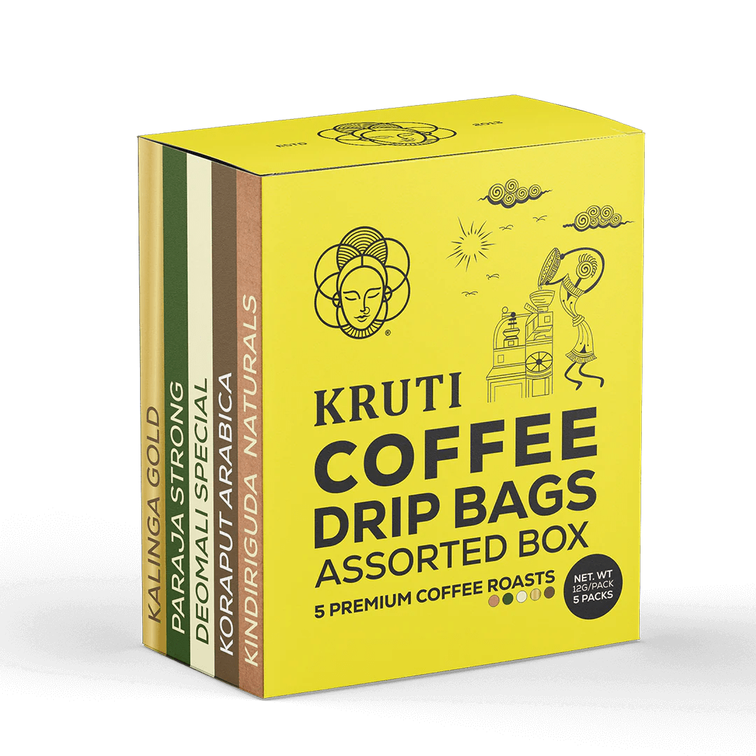 Assorted Drip Bags Pack of 5 Kruti Coffee